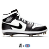 "Panda" Jordan 1 Retro Cleats