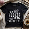 Part-time Hooker T-shirt by YarnMerch