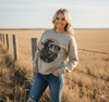 Pasture Sunset Graphic Sweatshirt by Wild Junkie