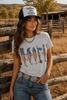 Patriotic Fishing Lure Graphic Tee by Wild Junkie