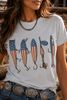 Patriotic Fishing Lure Graphic Tee by Wild Junkie