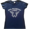 Paul McCartney Wings Logo [Short Sleeve Tee] by Rock Band Apparel
