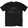 Paul Weller Multicolour Logo [T-Shirt] by Rock Band Apparel
