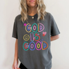 God Is Good Colorful Graphic Tee – Faith Based Christian Shirt by Hey Jude Graphic Tees
