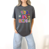 God Is Good Colorful Graphic Tee | Faith-Inspired Christian T-Shirt by Hey Jude Graphic Tees