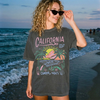 California Coastal Vibes Graphic Tee – Beach Sunset Shirt by Hey Jude Graphic Tees