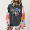 Motherhood Retro Floral Bow Graphic Tee by Hey Jude Graphic Tees