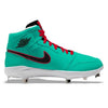 "Peppermint" Jordan 1 Retro Cleats by Stadium Custom Kicks