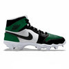 "Pine Green" Jordan 1 Kids' Multisport Cleats by Stadium Custom Kicks