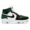 "Pine Green" Jordan 1 Retro Cleats by Stadium Custom Kicks