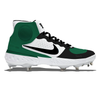 "Pine Green" Nike Alpha Huarache Elite 3 Mid Cleats by Stadium Custom Kicks