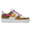 "Pink Cheetah" Nike Air Force 1 Low Shoes by Stadium Custom Kicks