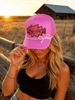 Pink Desert Trucker Hat by Wild Junkie