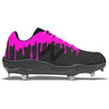 "Pink Drip" New Balance 3000v5 Cleats by Stadium Custom Kicks