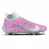 "Pink Elephant" Nike Vapor Edge Pro 360 2 Cleats by Stadium Custom Kicks