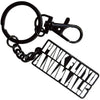 Pink Floyd Animals Mono Text Logo [Keychain] by Rock Band Apparel