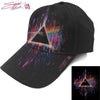 Pink Floyd Dark Side of the Moon Pink Splatter [Hat] by Rock Band Apparel