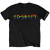 Pink Floyd Dark Side Prism Initials [T-Shirt] by Rock Band Apparel