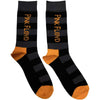Pink Floyd Orange Logo [Socks] by Rock Band Apparel