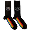 Pink Floyd Spectrum Sole [Socks] by Rock Band Apparel