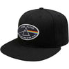 Pink Floyd The Dark Side of the Moon White Border [Hat] by Rock Band Apparel
