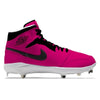 "Pink Out" Jordan 1 Retro Cleats by Stadium Custom Kicks