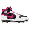 "Pink Panda" Jordan 1 Retro Cleats by Stadium Custom Kicks