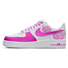 "Pink Roses" Nike Air Force 1 Low Shoes by Stadium Custom Kicks