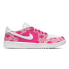 "Pink Flamingos" Jordan 1 Golf Shoes by Stadium Custom Kicks