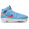 "Pinstripe Chicago" Jordan 1 Retro Cleats by Stadium Custom Kicks