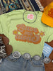 Leave Me Alone Retro Flower Graphic Tee by Wild Junkie