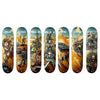 PLAN B SUPERCHARGED SET Of 7 Skateboard Decks Mad Max