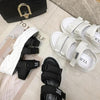 Platform Women's Sandals Summer Fashion Women Chunky Beach Sandal Comfortable Universal Comfortable Quick-Drying Casual Sport Summer Casual Non-Slip Beach Platform Shoes Sandals