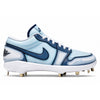 "Polar Mist" Jordan 1 Retro Cleats by Stadium Custom Kicks