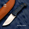 Skinner Knife J2 Stainless Steel Fixed Blade by JW SteelCrafts