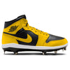 "Pollen" Jordan 1 Retro Cleats by Stadium Custom Kicks