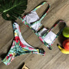 Popular Women's Beachwear Bikini Set Swimwear Push-Up Padded Swimsuit Floral Bikini Set Low Rise Ruffled Two Pieces Swimsuit Push Up Bathing Suit Swimwear by Stevvex