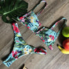 Popular Women's Beachwear Bikini Set Swimwear Push-Up Padded Swimsuit Floral Bikini Set Low Rise Ruffled Two Pieces Swimsuit Push Up Bathing Suit Swimwear by Stevvex
