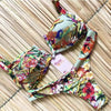 Popular Women's Beachwear Bikini Set Swimwear Push-Up Padded Swimsuit Floral Bikini Set Low Rise Ruffled Two Pieces Swimsuit Push Up Bathing Suit Swimwear by Stevvex