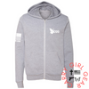 PRAY FOR AMERICA Zippered Hoodie