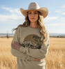 Pray Til The Cows Come Home Graphic Sweatshirt by Wild Junkie
