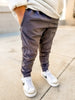 VETERAN SLIM FIT JOGGER - GUNMETAL by LITTLE RAD THINGS