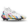 "Prism Pop" Nike Vapor Edge 360 DT 96 'Diamond Turf' Cleats by Stadium Custom Kicks