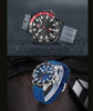 Sport Orange Mens Watch Waterproof Quartz Analog Watches Fashion Silicone Strap Classic Design For Men by Stevvex