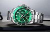 Multifunctional Men's Quartz Watches Modern Stainless Steel Design Waterproof And Scratch Resistant Wrist Watches by Stevvex