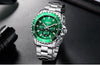 Multifunctional Men's Quartz Watches Modern Stainless Steel Design Waterproof And Scratch Resistant Wrist Watches by Stevvex