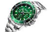 Multifunctional Men's Quartz Watches Modern Stainless Steel Design Waterproof And Scratch Resistant Wrist Watches by Stevvex