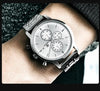 2021 New Business Men Watch Full Steel Quartz Luxury Casual Waterproof Leather Sports Male Wristwatch by Stevvex