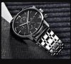2021 New Business Men Watch Full Steel Quartz Luxury Casual Waterproof Leather Sports Male Wristwatch by Stevvex