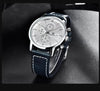 2021 New Business Men Watch Full Steel Quartz Luxury Casual Waterproof Leather Sports Male Wristwatch by Stevvex